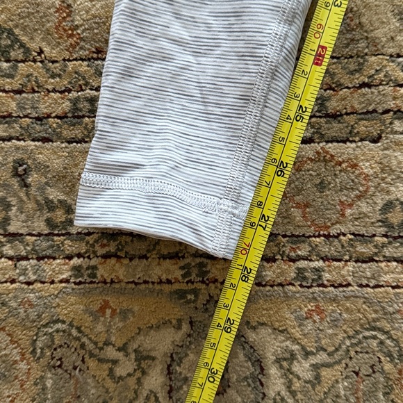 Lululemon Athletica Striped Gray Leggings - Picture 6 of 6